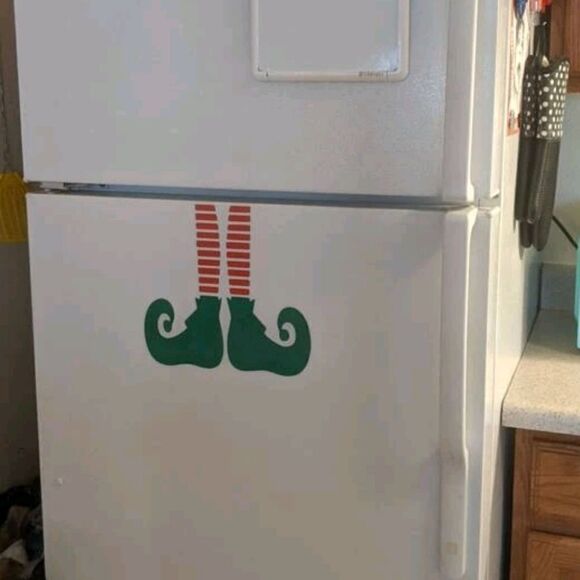 Elf Christmas Wall Sticker Decal - Picture 5 of 6